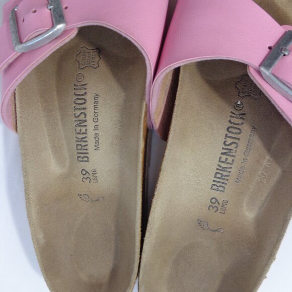 Birkenstock Madrid Big Buckle Pink Slide Sandals Women's Size US 8 EU 39 - Picture 4 of 5